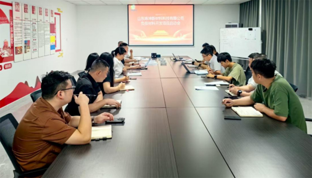 咏坤新材负极材料研发项目启动会顺利召开 赋能新材料领域技术突破新征程