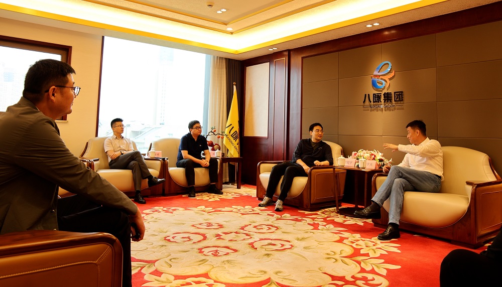 广发银行梅州分行赴浙江八咏建设集团考察调研